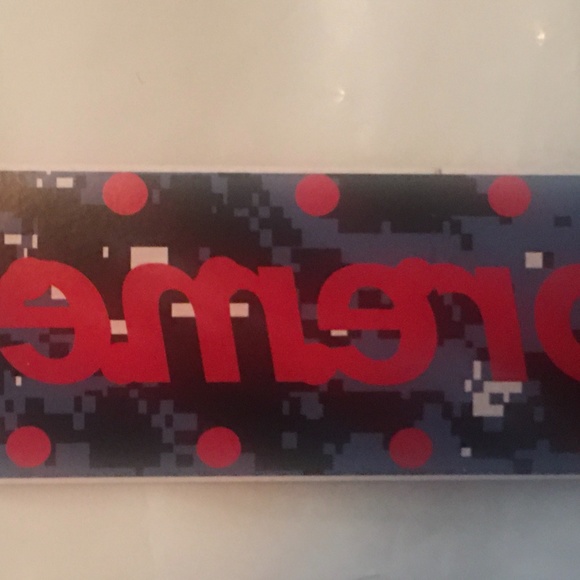 Supreme CDG Digi Box Logo Sticker - Picture 3 of 5